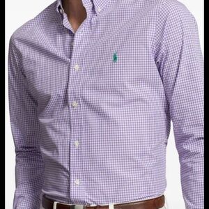 Polo by Ralph Lauren Purple Casual Button Down Shirt